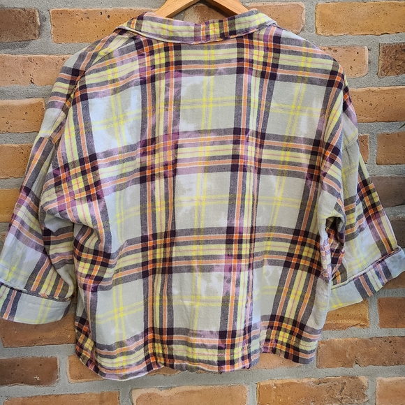 Urban Outfitters plaid button down, xs - Picture 2 of 4